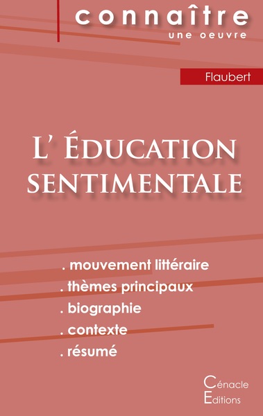 Picture of Fiche de lecture L'Éducation sentimentale de Gustave Flaubert (Analyse littéraire de référence et résumé complet)