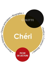 Picture of Fiche de lecture Chéri (Étude intégrale)