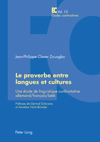 Image de LE PROVERBE ENTRE LANGUES ET CULTURES: