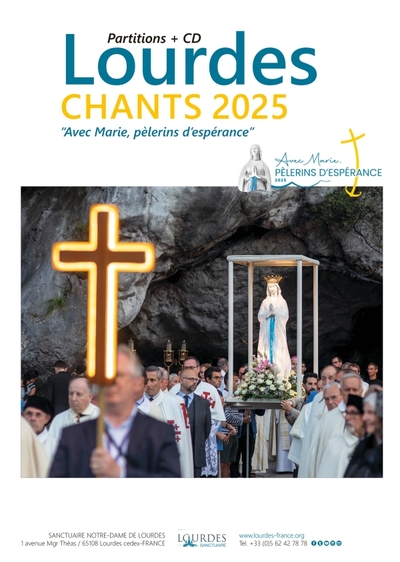 Image de Lourdes : Chants 2025 Avec Marie, pèlerins d'espérance