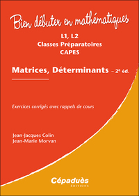 Picture of Matrices, Déterminants. 2e édition