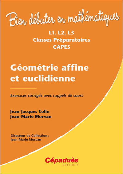 Image de Géométrie affine et euclidienne
