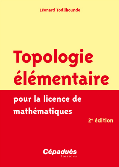 Picture of Topologie élémentaire pour la licence de mathématiques - 2e édition