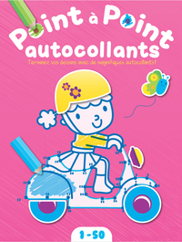 Picture of Point à point de 1 à 50 autocollants scooter