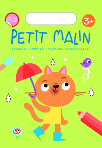 Picture of 3+ colorier compter premiers apprentissages - petit malin
