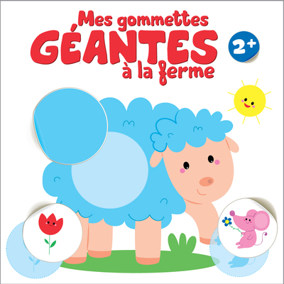 Image de 2+ mouton mes gommettes géantes à la ferme