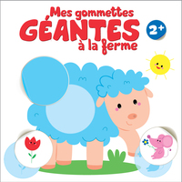 Image de 2+ mouton mes gommettes géantes à la ferme