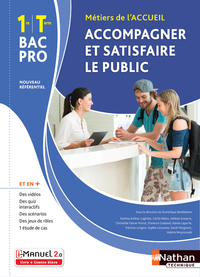 Picture of Accompagner et satisfaire le public 1re et Term Bac pro - Livre + licence élève - 2020