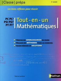 Picture of Mathématiques PC PSI PT - 2ème année Tout-en-un - Classe prépa scientifique
