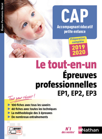 Picture of CAP Accompagnant éducatif petite enfance - Epreuves professionnelles EP1, EP2, EP3 - (EFS) - 2018
