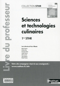 Picture of Sciences et technologies culinaires 1ère (STHR) - professeur - 2016