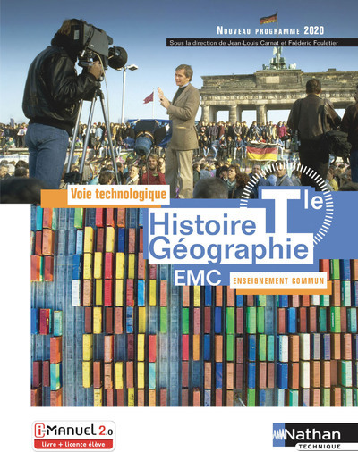 Picture of Histoire-Géographie EMC Term - Voie technologique - Enseignement commun - Livre + licence élève