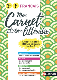 Picture of Mon carnet d'histoire littéraire - 2ème/1ère 2020