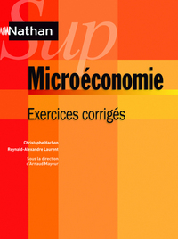 Image de Microéconomie - exercices corrigés Nathan Sup