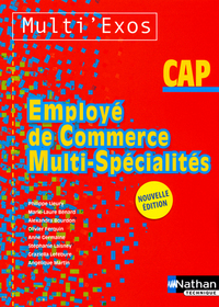 Picture of EMPLOYE DE COMMERCE MULTI-SPECIALITES CAP (MULTI'EXOS) ELEVE 2012