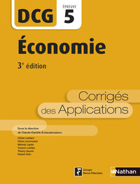 Picture of Economie - Epreuve 5 DCG - Corrigés des applications - 2016