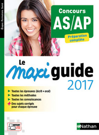 Image de Le maxi guide 2017 aide-soignant auxiliaire de puériculture - Etapes formations santé - 2016