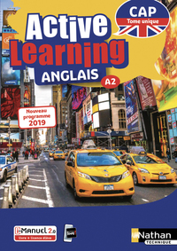 Picture of Active Learning Anglais CAP A2 - tome unique - Livre + Licence élève 2019