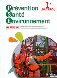 Picture of Prévention Santé Environnement 1re Bac Pro Bac Pro 3 ans Livre de l'élève