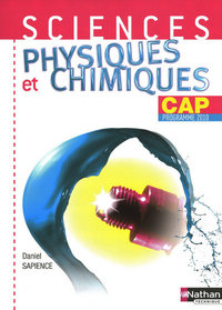 Picture of Sciences physiques et chimiques CAP Livre de l'élève