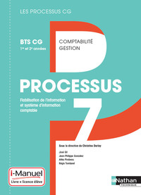 Picture of Processus 7 BTS CG 1ère et 2ème années (Les processus CG) Livre + Licence élève 2017