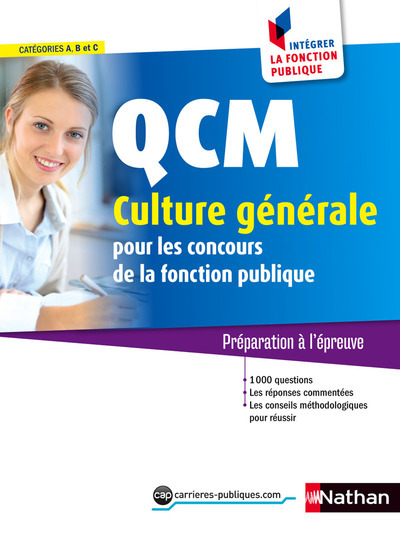 Image de QCM Culture générale Catégories A, B et C Intégrer la fonction publique