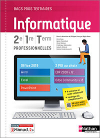 Image de Informatique 2e/1re/TERM Bac pro - Livre + licence élève 2021
