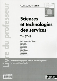 Picture of Sciences et technologies des services Term STHR professeur - 2017