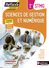 Picture of Sciences de gestion et numérique 1ère STMG (Pochette Réflexe) Livre + licence élève - 2021