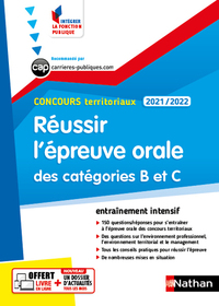Image de Réussir l'épreuve orale des catégories B et C - Concours territoriaux2021-2022 - N° 51 (IFP)