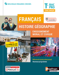 Image de Français Histoire-Géographie EMC Term Bac pro - Livre + Licence élève (Regards croisés) - 2021