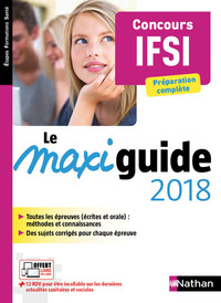 Picture of Le maxi guide 2018 Concours IFSI - Etapes formations santé - 2017