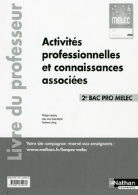 Picture of Activités professionnelles et connaissances associées - 2ème Bac pro MELEC - Professeur - 2017