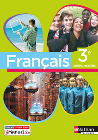Image de Français - 3ème Prépa-Métiers - Elève - Livre + licence élève 2021