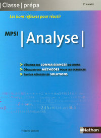 Image de Analyse - MPSI Classe Prépa