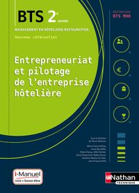 Picture of Entrepreneuriat et pilotage de l'entreprise hôtelière - BTS 2 (BTS MHR) - Livre + licence élève