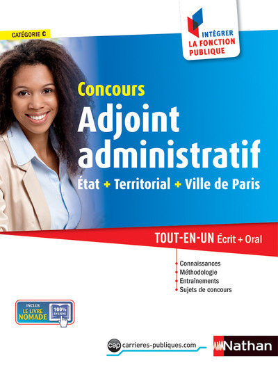 Image de Concours Adjoint administratif Etat + Territorial + Ville de Paris Intégrer la fonction publique