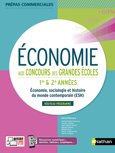 Picture of Économie aux concours des grandes écoles - 1ère et 2ème années 2021