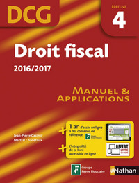 Picture of Droit fiscal 2016/2017 Epreuve 4 DCG - Manuel et applications - 2016