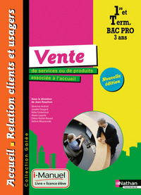 Picture of Vente services ou de produits associée à l'accueil - 1re/Tle Bac Pro ARCU Galée i-Manuel bi-média