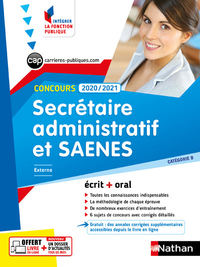 Image de Concours Secrétaire administratif et SAENES 2020 - 2021 - CAT B N01 (IFP) 2020