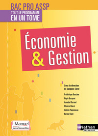 Picture of Economie et Gestion - 2ème/1ère/Term professionnelles - Bac pro ASSP - Livre + licence élève - 2017