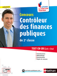 Image de Contrôleur des finances publiques de 2e classe - Catégie B Intégrer la fonction publique N07 2017
