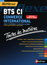Picture of COMMERCE INTERNATIONAL BTS CI - TOUTES LES MATIERES (REFLEXE) N11 2011