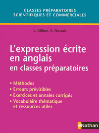 Image de L'EXPRESSION ECRITE EN ANGLAIS EN CLASSES PREPRARATOIRES - CLASSES PREPARATOIRES SCIENTIFIQUES