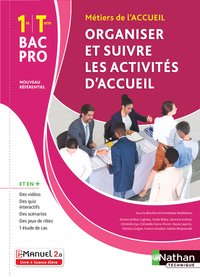 Picture of Organiser et suivre les activités d'accueil 1re/Term Bac pro - Livre + licence élève - 2020