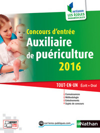 Image de Concours d'entrée auxiliaire de puériculture 2016 Intégrer les écoles paramédicales