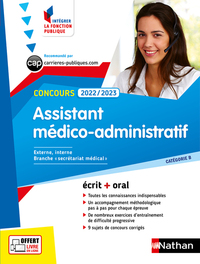 Image de Concours Assistant médico-administratif 2019/2020 - Catégorie B - N° 24 -(IFP) 2022-2023