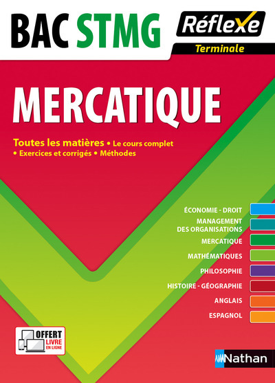 Image de Toutes les matières Terminale STMG - MercatiqueRéflexe BACS TECHNO