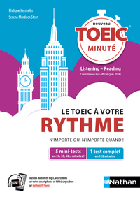 Image de TOEIC minuté (Livre + Nathan Live) - 2019